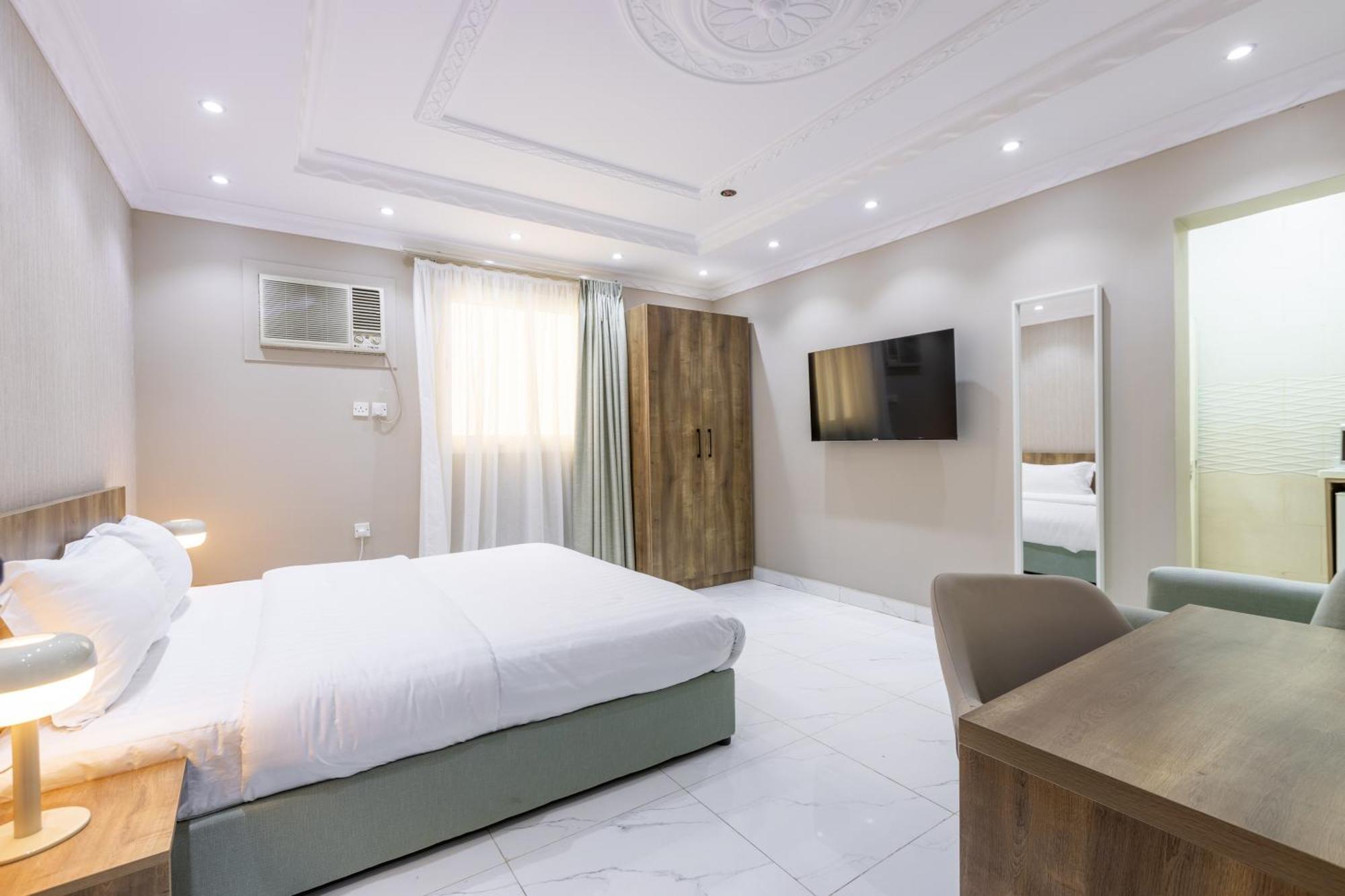 Ferienwohnung Al-Rajhi Luxury Modern Flats - Nozol Noor 6 Medina Exterior foto